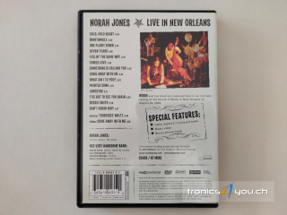 DVD - NORAH JONES - LIVE IN NEW ORLEANS