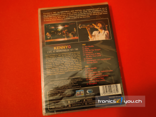 DVD - KENNY G LIVE AT MONTREUX 1987/1988