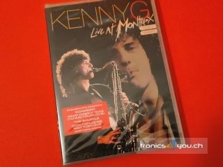 DVD - KENNY G LIVE AT MONTREUX 1987/1988