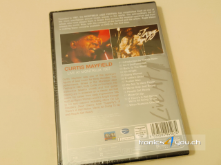 DVD - CURTIS MAYFIELD LIVE AT MONTREUX 1987 