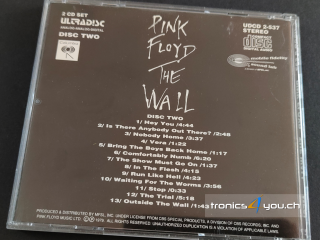 CD PINK FLOYD THE WALL - Orig Master Record