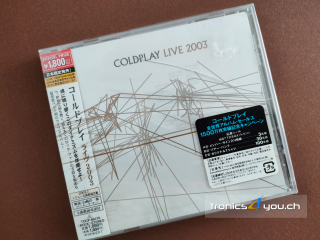 CD COLDPLAY LIVE 2003 - NEU