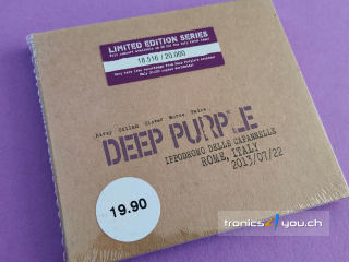 DO-CD DEEP PURPLE - LIVE IN ROME 2013 - NEU