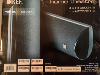 KEF KHT 5005.2 Silber OHNE Subwoofer