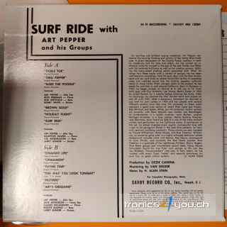 SURF RIDE FEATURING ART PEPPER 