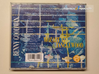 CD Benny Goodman - Mozart at Tanglewood