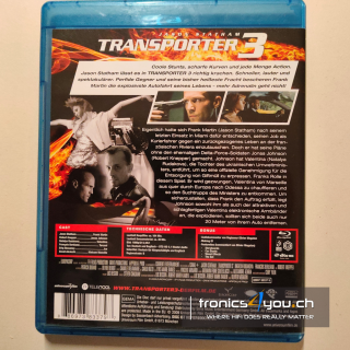 Blu-ray Disc - TRANSPORTER 3