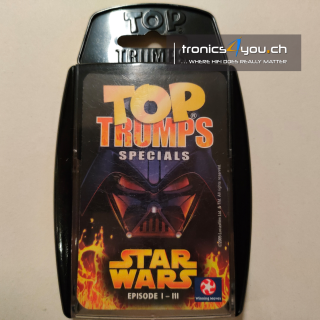 Quartett TOP TRUMPS: STAR WARS EPISODE I-III