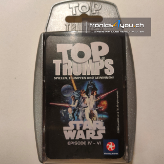 Quartett TOP TRUMPS: STAR WARS EPISODE IV-VI