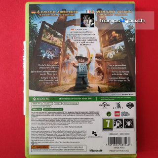 50518940835 - XBOX 360 - Lego JURASSIC WORLD