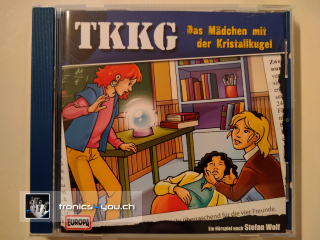 CD - TKKG -Das Mädchen mit der Kristallkugel