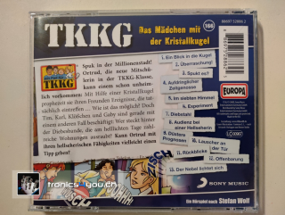 CD - TKKG -Das Mädchen mit der Kristallkugel