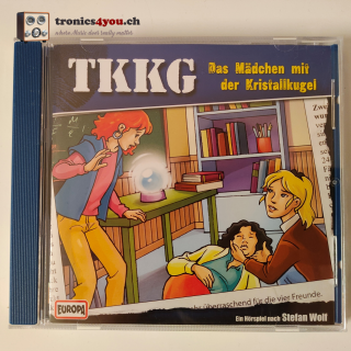 CD - TKKG -Das Mädchen mit der Kristallkugel