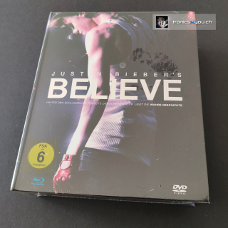 Blu-Ray Justin Bieber's BELIEVE - NEU in OVP