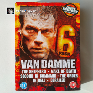 DVD 6-Pack - Van Damme (Inhalt leicht abw.)