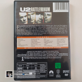 DVD - U2 - RATTLE AND HUM