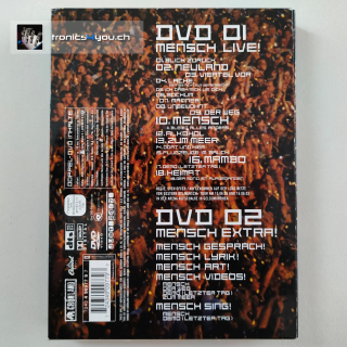 2 DVD's - Herbert Grönemeyer - MENSCH live