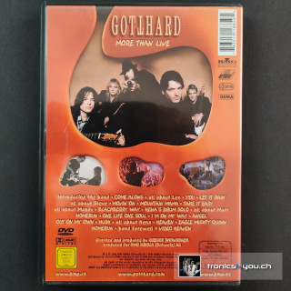 DVD - GOTTHARD - More Than Live