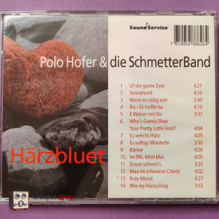 Polo Hofer & Die SchmetterBand – Härzbluet