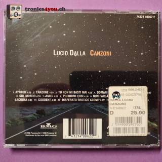 Lucio Dalla – Canzoni