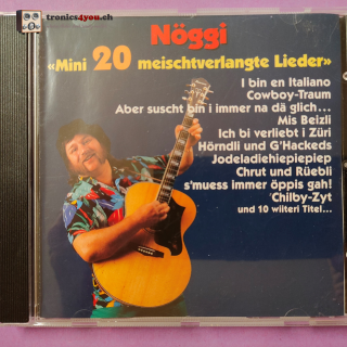 Nöggi – Mini 20 Meischtverlangte Lieder