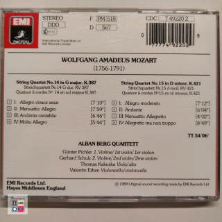 Mozart, Alban Berg Quartett