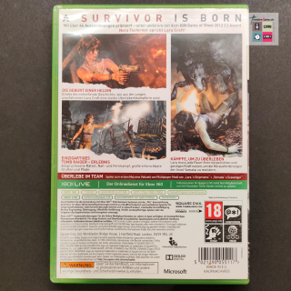 XBOX 360 - Tomb Raider - A Survivor is born