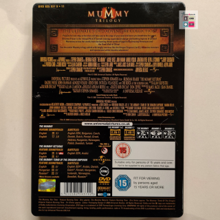 THE MUMMY TRILOGY - STEELBOOK