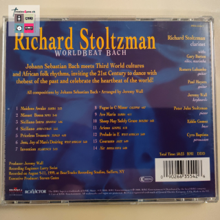 Richard Stoltzman ‎– WorldBeat Bach