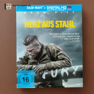 Blu-Ray Herz aus Stahl mit Brad Pitt