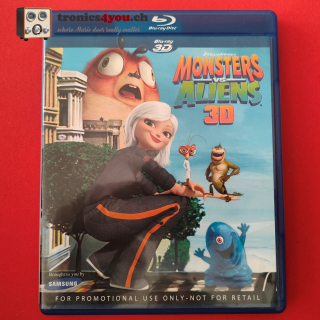 Blu-Ray 3D - Monster vs Aliens