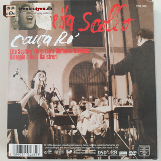 SACD -u. DVD -  Etta Scollo – Canta Ro'