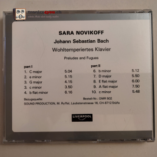 Sara Novikoff - Johann Sebastian Bach