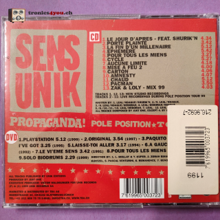 Sens Unik – Propaganda! - CD und DVD