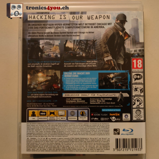 PS3 - WATCH DOGS