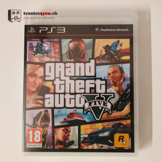 PS3 - GRAND THEFT AUTO V - GTA 5 - PlayStation Network 