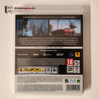 PS3 - GRAND THEFT AUTO V - GTA 5 - PlayStation Network 