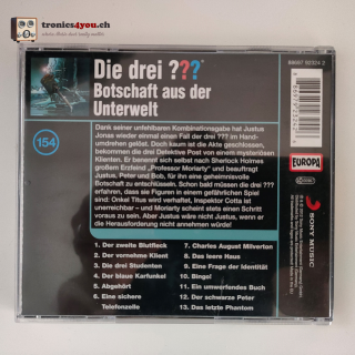 CD - Die drei ??? - Botschaft aus der Unterwelt