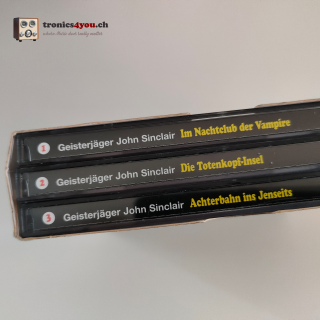 Sammlerbox 3 CDs - John Sinclair - Geisterjäger - remastered