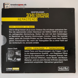 Sammlerbox 3 CDs - John Sinclair - Geisterjäger - remastered