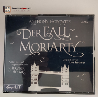 4 CDs - DER FALL MORIARTY - von Anthony Horowitz 