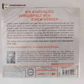 6 CDs - Lars Kepler - HASENJAGD - gelesen von Wolfram Koch