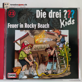 CD - Die drei ??? Kids - Feuer in Rocky Beach