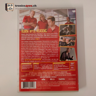 DVD BURN AFTER READING - ein Film von Joel und Ethan Coen