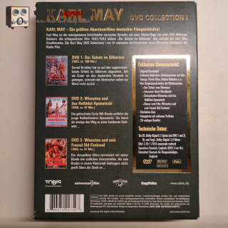 3 DVDs - KARL MAY - DVD Collection I - LIMITED EDITION