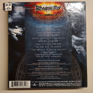 CD Rhapsody Of Fire – The Frozen Tears Of Angels