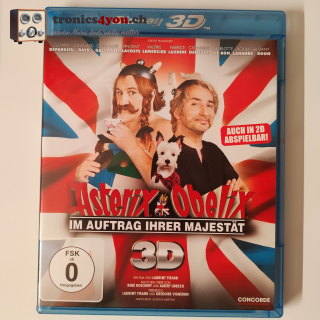 Blu-ray 3D - Asterix & Obelix - Im Auftrag ihrer Majestät 