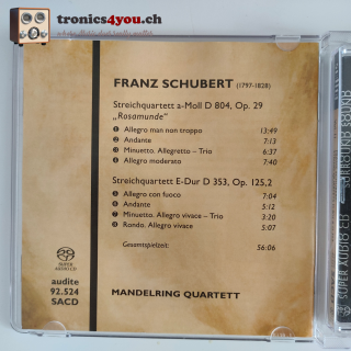 SACD - Franz Schubert, Mandelring Quartett VOL. II