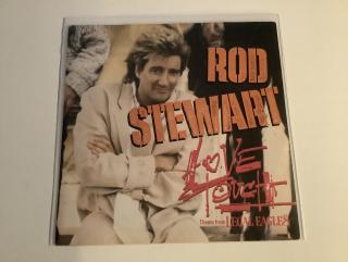 Rod Stewart Single - Love Touch / Heart Is On The Line