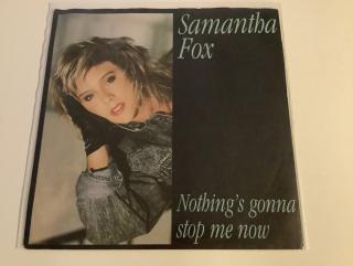 Samantha Fox Single - Nothing‘s Gonna Stop Me Now/Dream City